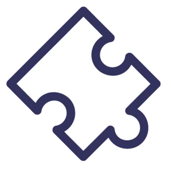 Pieza de puzzle, símbolo de las soluciones que integra Gestioo